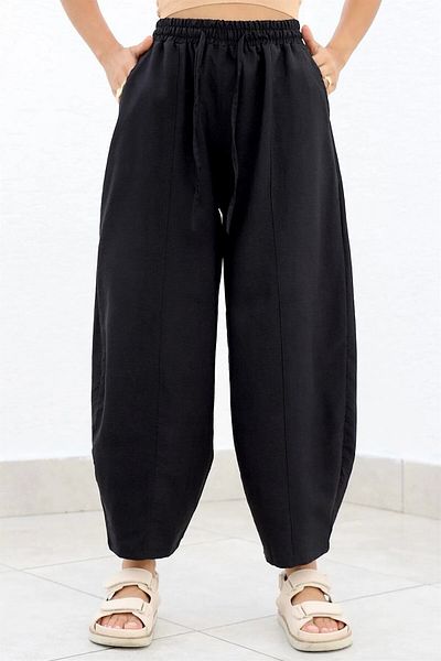 İkmal Elastic Waist Ayrobin Shalwar Trousers AKSP