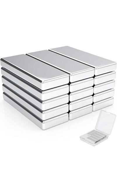 Hdg 7 Adet Neodyum Mıknatıs Magnet Dikdörtgen 20x10x2 Mm - Köşeli Dikdörtgen