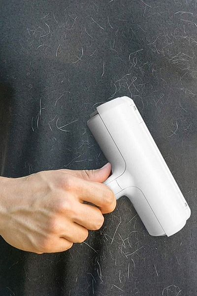 rennway Cat Dog Pet Sweater Clothes Clothes Carpet Bedding Feather Cleaner Bristle Dust Collector with Hopper