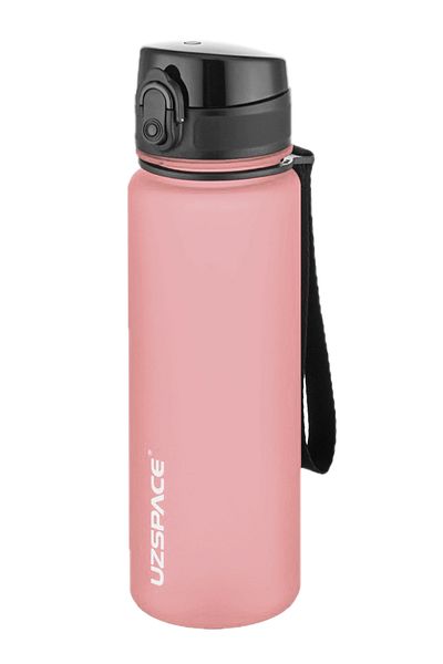 Uzspace Pink Softtouch Tritan Water Bottle - 500 Ml, 13 Different Colors