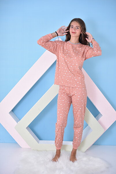 pistyle Devojčin set pidžama od tkanine veličine Single jersey sa printom (pr...