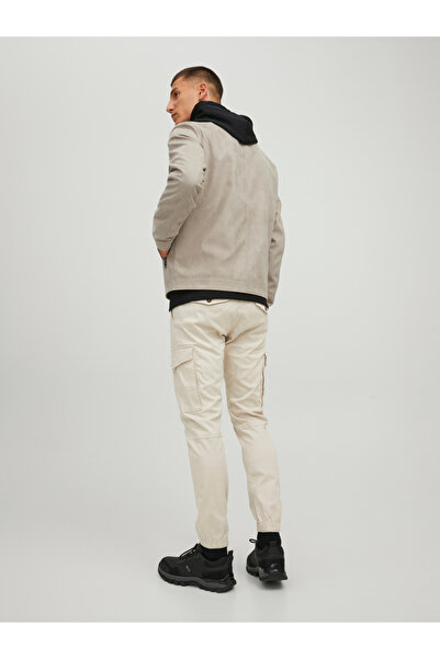 Jack & Jones Biker Leather Look Jacket - Rocky