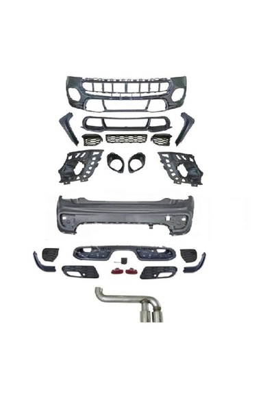 Yek Point MINI COOPER F55 İÇİN (4 KAPI) JCW BODY KIT - MAKYAJLI GÖRÜNÜM FULL SET