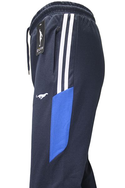 ÇİTA Pantaloni de trening cu dungi laterale pentru bărbați Cheetah Sports Lycra PM.1568