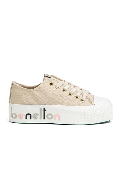 Benetton ®| BN-30936 - Beige - Women's Sports Shoes