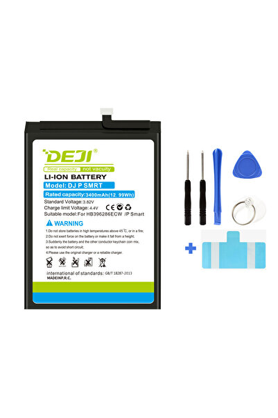 Deji Huawei P Smart 2019 / Honor 10 Lite / Honor C Uyumlu Mucize Batarya / Hb...