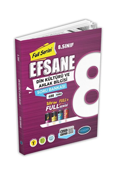 Efsane Yayınları 8.Sınıf Efsane Din Kültürü ve Ahlak Bilgisi Soru Bankası