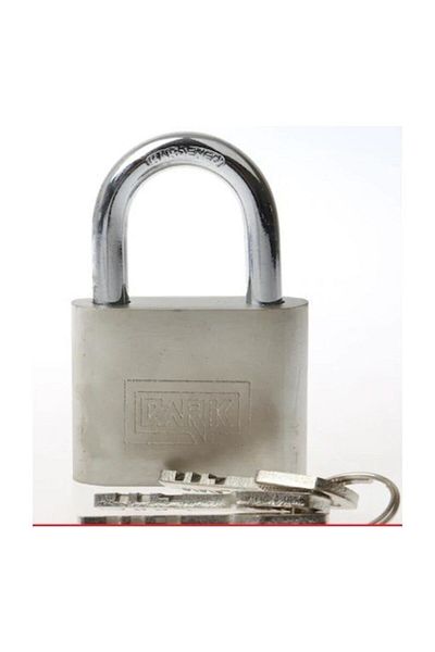 Kısmet 50 mm High Safety Quality Padlock - Steel Lock with Dark Blister