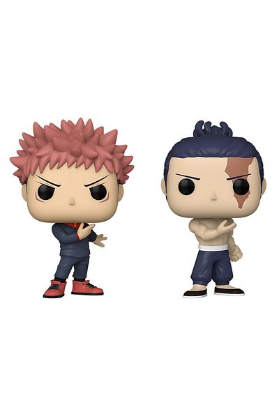 Funko بوب!الرسوم المتحركة: Jujutsu Kaisen - Itadori & Todo 2 Pack Vinyl Figure