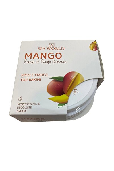 SPA WORLD MANGO AROMALI EL & YÜZ BAKIM KREMİ NEMLENDİRİCİ CANLILIK VERİCİ KREM 150 ML