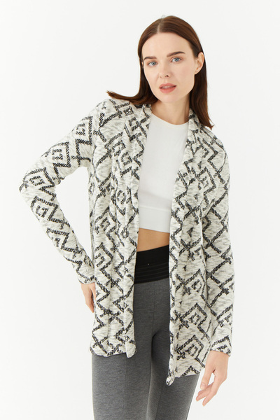 PAULMARK Patterned Cardigan