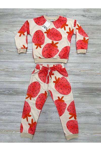 My Kids Wear مجموعة بنات منقوشة ملونة مطبوعة