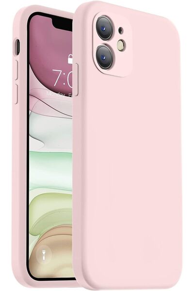 EDELFU iPhone 11 Uyumlu (12 Görünümlü) Kare Kenarlı, Kamera Koruması, Yumuşak...