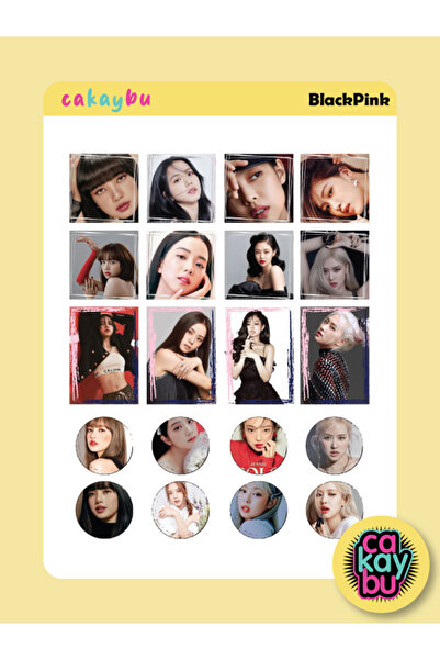 cakaybu Autocolant Black Pink