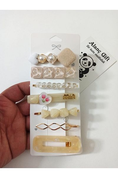 Alanç Gift Set cadou pentru Ziua Îndrăgostiților, Ziua Nașterii, Ziua Mamei Set de agrafe de păr cu design special din seria