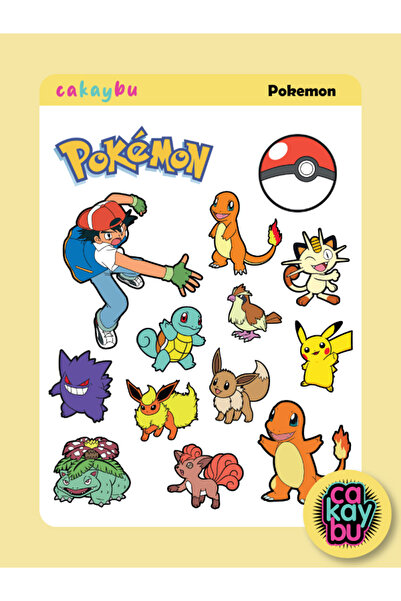 cakaybu Autocolant Pokemon