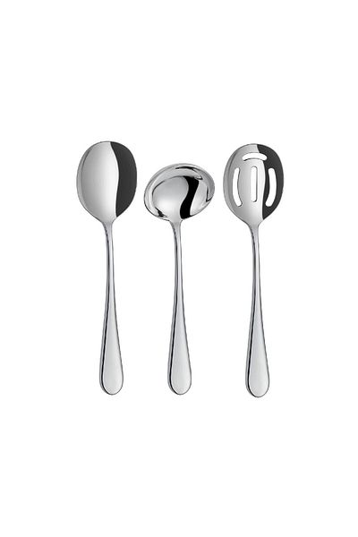 Narin Epsilon Sauce Ladle Colander Spoon Set