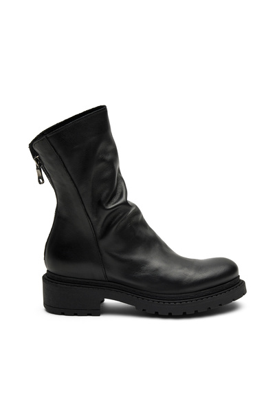 Frau Kadın Bot 84L1 Frau CALF Biket Boot Nero