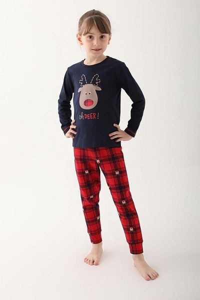 Arnetta 2602G Girl's Waiter Boy Pajama Set