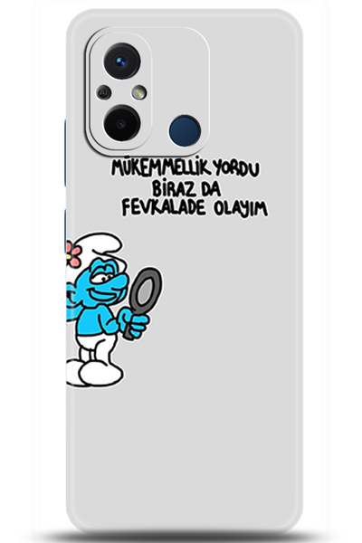 adveksiyon Xiaomi Redmi 12C Case Hd Printed Case - Followed Institution 0022