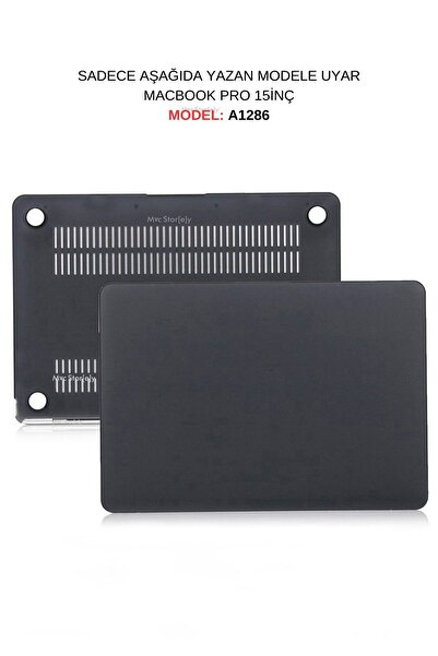 Mcstorey Macbook Pro Kılıf 15 Inç Mat A1286 (ESKİ ETHERNET GİRİŞLİ MODEL 2008...