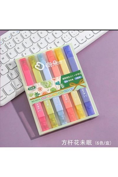 NaSaDAN Flower Scented 6-Piece Highlighter Set