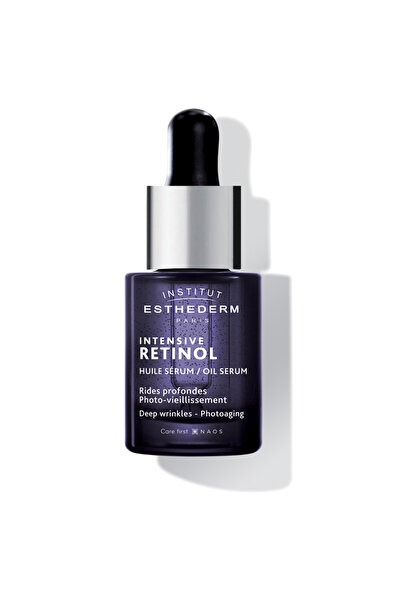 Institut Esthederm Intensive Retinol Oil Serum - Kuru Yağ Formülünde Yoğun Kırışıklık Görünümüne Karşı Cilt Serumu 15ml