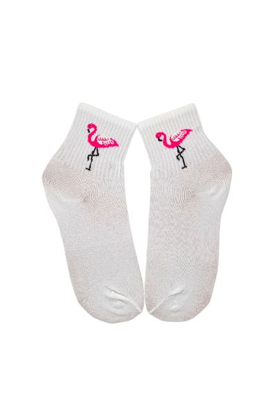 Bonapart Κάλτσες Unisex Happy Flamingo Colorful College