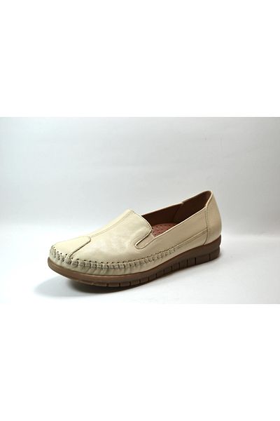 Onlo Ayakkabı 41 Pantofi de mama ortopedici din piele naturală bej