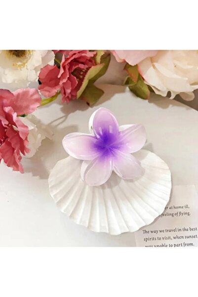 AZUL ACCESSORY سوبر بلوم زهرة مزلاج مشبك