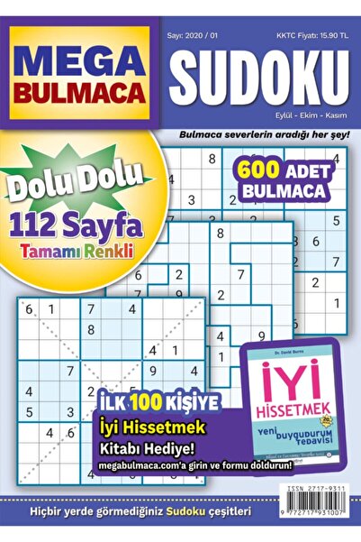 MEGA Bulmaca Sudoku 001