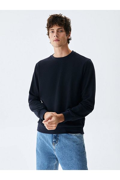 Ltb Φούτερ με λαιμόκοψη Navy Blue