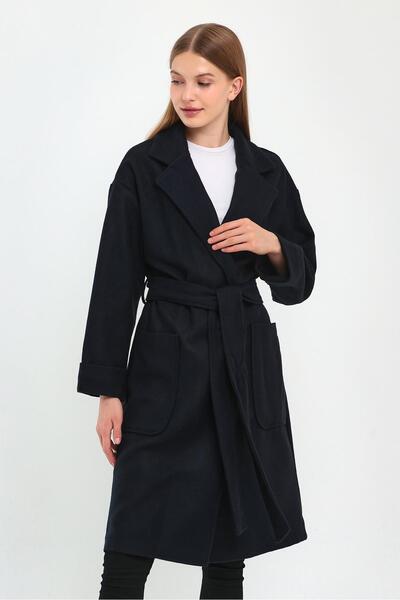 ALEXANDERGARDI ВЪЛНЕНО ПАЛТО БЕЗ ПОДПЛАТ (B22-26600)