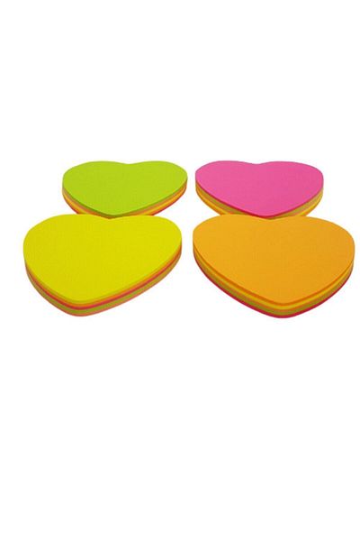 DIGERUI Αυτοκόλλητο Post-it Αυτοκόλλητο χαρτί σημειώσεων σε σχήμα καρδιάς;