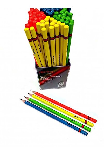 Rotring HB Neon Kurşun Kalem 72'li