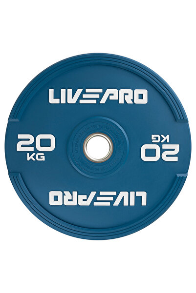 LIVEPRO LP8332-20 20 Kg Renkli Kauçuk Bumper Plaka