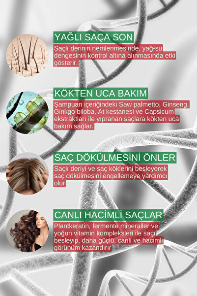 Zigavus Forte Yağlı Saçlar Için Saç Dökülmesine Karşı Şampuan 300ml 3 Al 2 Öde Keratin, Biotin