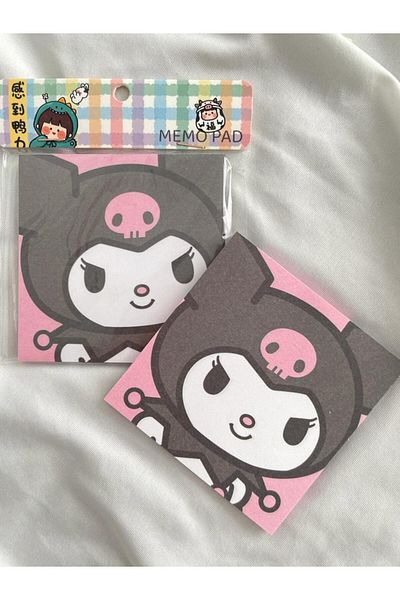 Planet Butik Dark Rabbit Dog Memo Pad Square Notepad