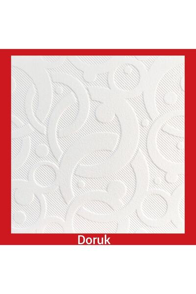 Pufline Doruk - 10 Adet 2.5 M2 Strafor Tavan-duvar Paneli