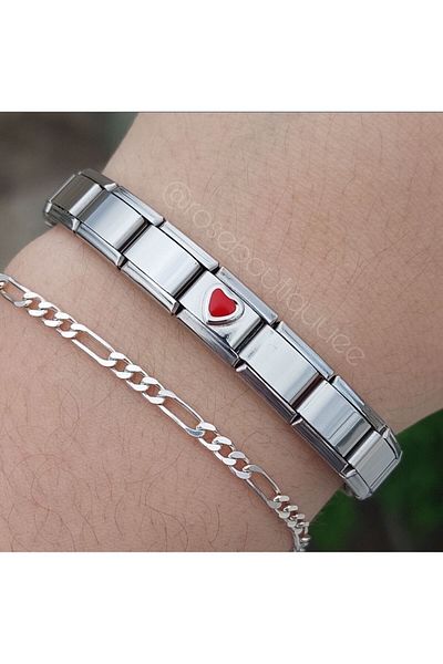 RoseCo00 Steel Italian Bracelet