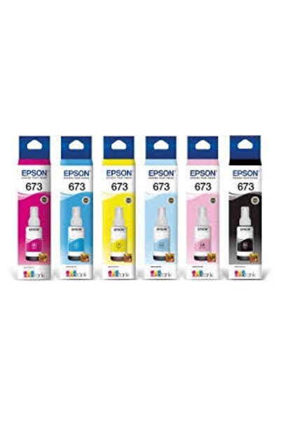 EPSON T673 Sarı 6'lı Mürekkep Kartuş Takımı 70 Ml