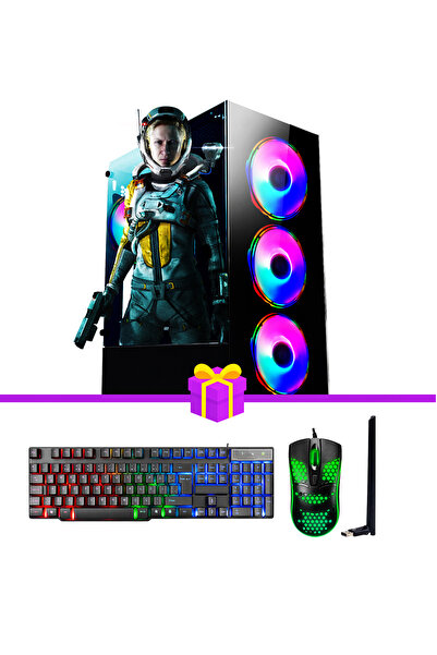 RAMTECH BİLGİSAYAR FULLFORCE FF383 İ3-10100F 16GB RAM 256GB SSD RX580/8GB OYU...