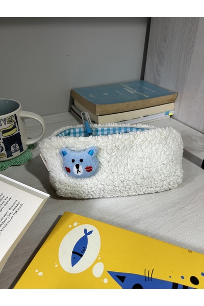 sumicorn Drăguț, din pluș, lavabil, cu fermoar, căptușit cu pânză, suport pen...