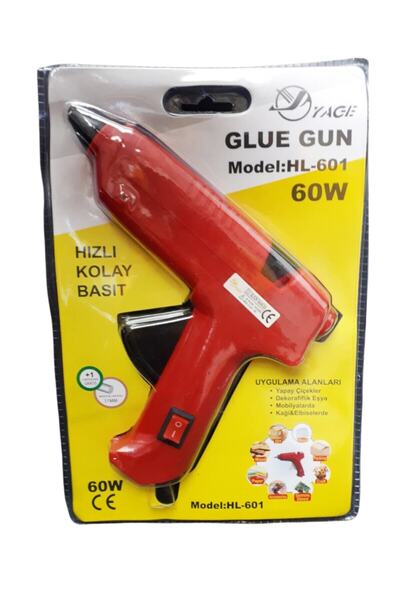 Yage Elektrikli Silikon Tabancası 60w 1 Adet Mum Hediyeli | Renk Için Bize Yazabilirsiniz