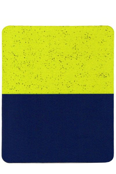 usin Galben Bleumarin Model de nisip Tip bază anti-alunecare Computer optic Notebook Mouse Pad 17,5x21,5cm Mouse Pad