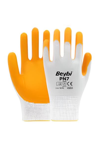 GÜÇTAŞ YAPI BEYBİ PN5 SARI NİTRİL ELDİVEN