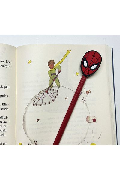CA Accessories Cute Pen Ornament Spiderman Spiderman Pen Back