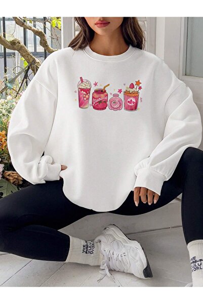 Adrift Coke Series Qutie - Hanorac cu mânecă grafică