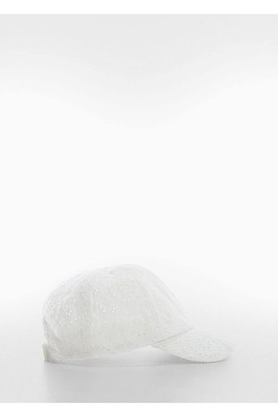 MANGO Kids White Hat for Kids