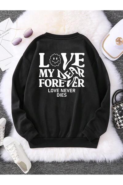 Adrift Слоган от серията Coke Графична термо подплатена суитшърт